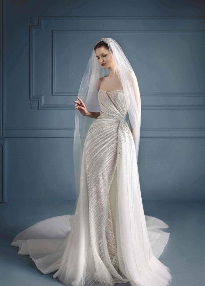 الاناقة الابدية لعروس طوني ورد