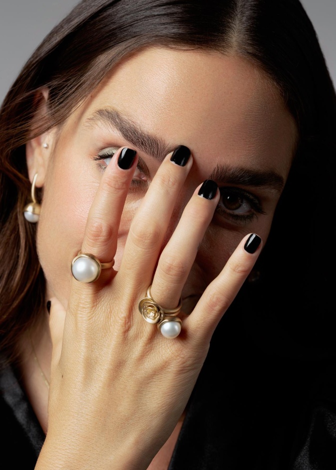 خواتم الزهور لمسة شاعرية لاطلالتك هذا الموسم الصورة من Nada Ghazal