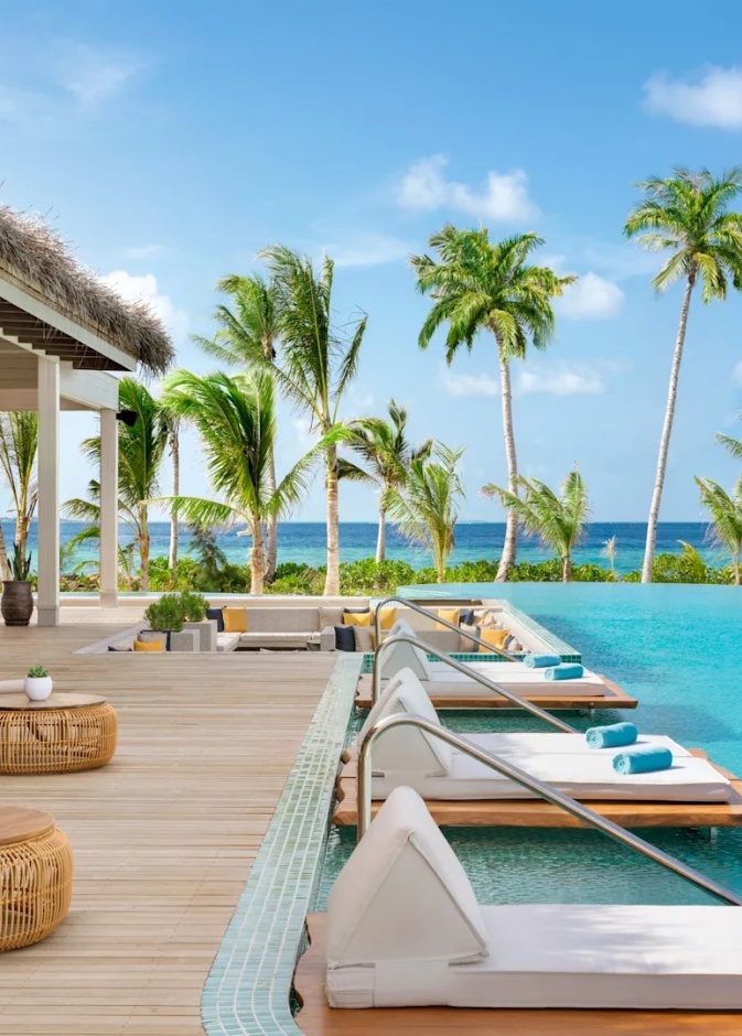 عطلة عيد الأضحى في أجمل منتجعات المالديف الصورة من منتجع وسبا هيلتون أمينجيري