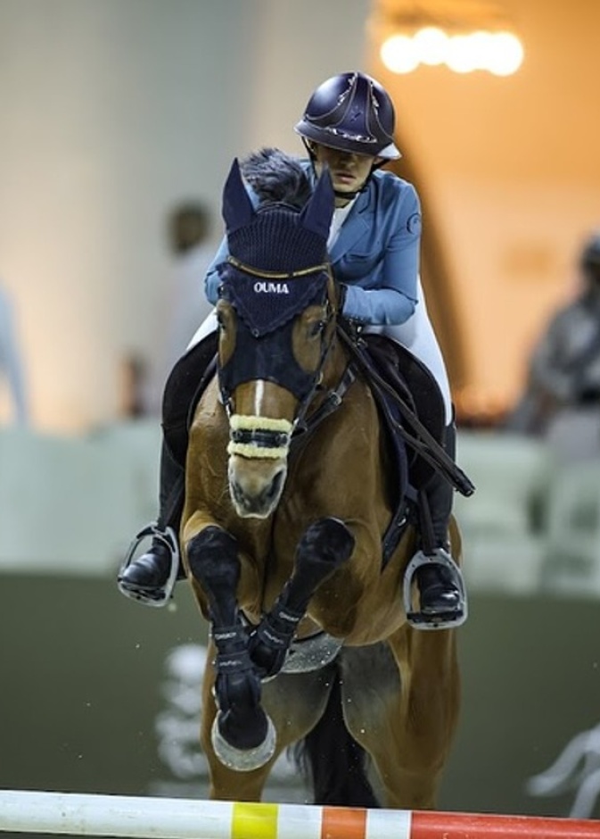 فنون الحميدان تحصد لقب "أفضل فارسة" في قفز الحواجز للموسم 2024-2025