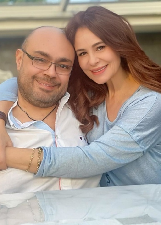 كارول سماحة وزوجها