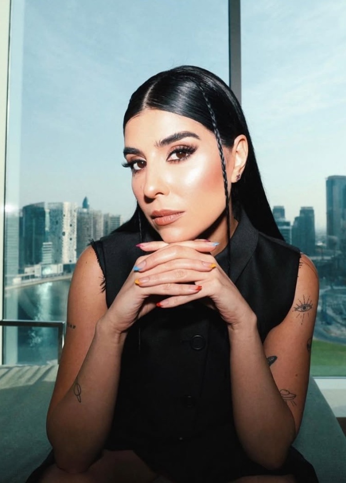 الممثلة زينة مكي صورة من انستغرامها