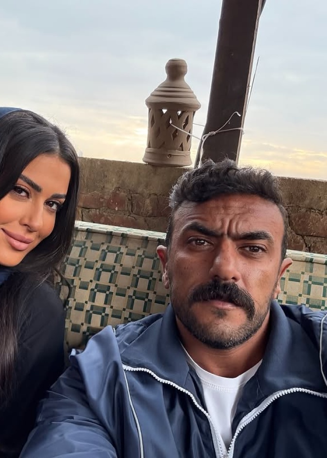 احمد العوضي وميرنا نور الدين