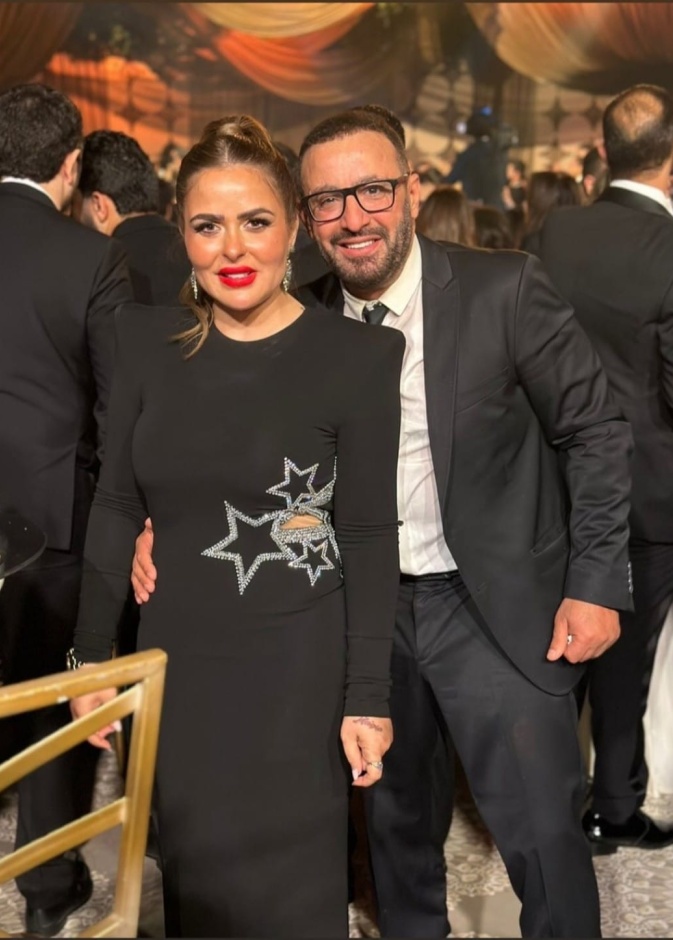 أحمد السقا وعائلته