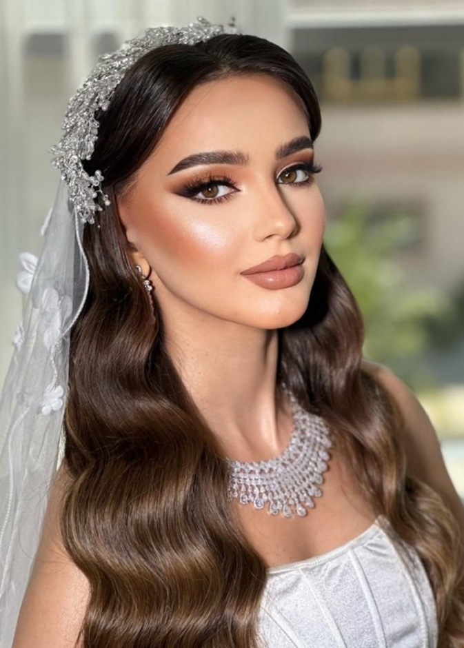 تسريحة عروس من اخصائية تساريح العرايس حليمه احمد