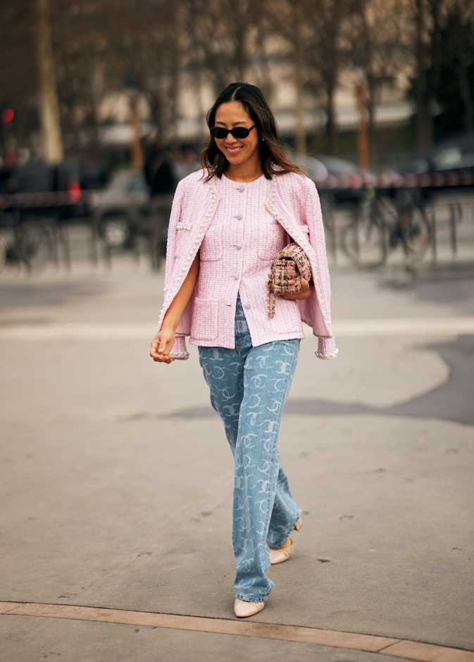 اطلالة ستريت ستايل من باريس