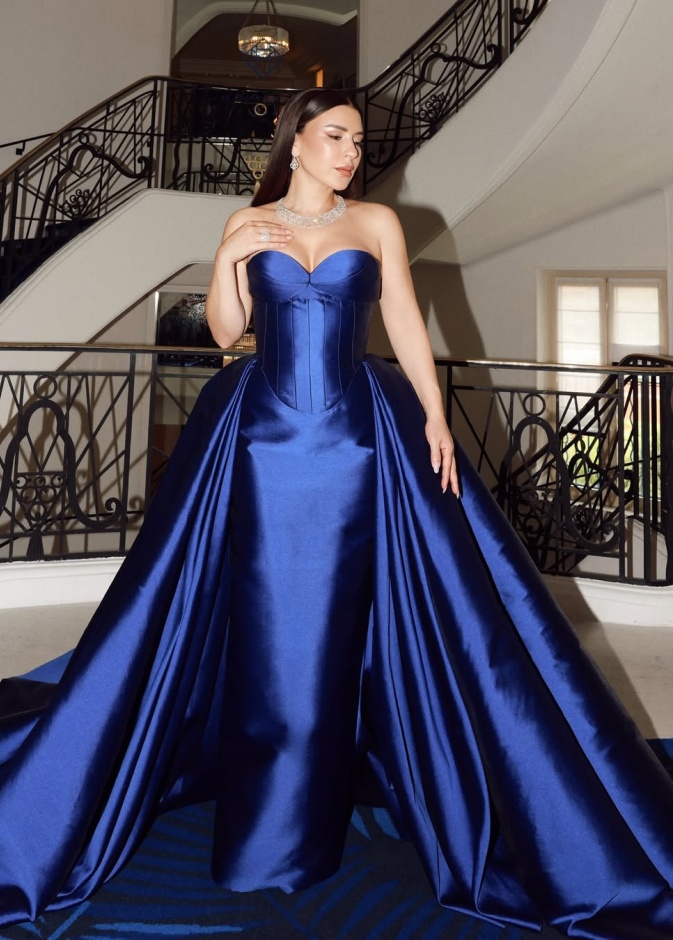 إطلالات وفساتين أغنت مهرجان كان لعام 2025 بتوقيع المصممين العرب