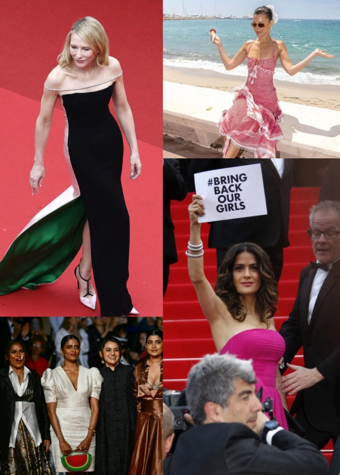 نجمات في مهرجان كان