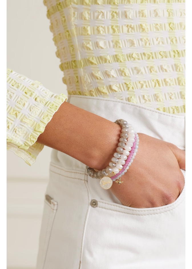 تألقي بمجوهرات حجر القمر حجر شهر يونيو