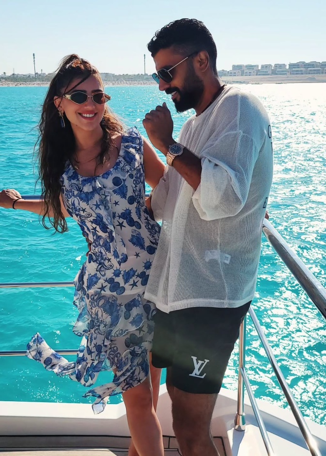 مي عمر ومحمد سامي 
