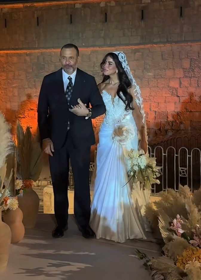 ماجد المصري يحتفل بزفاف ابنته ماهيتاب