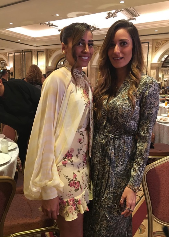 أمينة خليل ودينا الشربيني