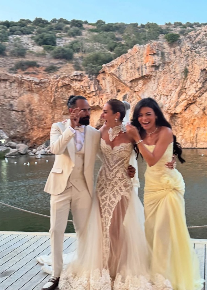 أمينة خليل وزوجها وأسماء جلال