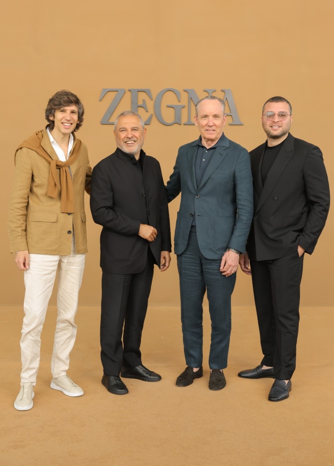 حوار عابر للأجيال بين علامتي ZEGNA وELIE SAAB