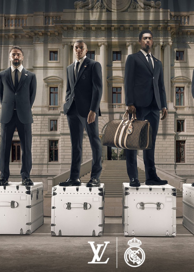 Louis Vuitton بتعاون وشراكة لافتة مع منتخب ريال مدريد