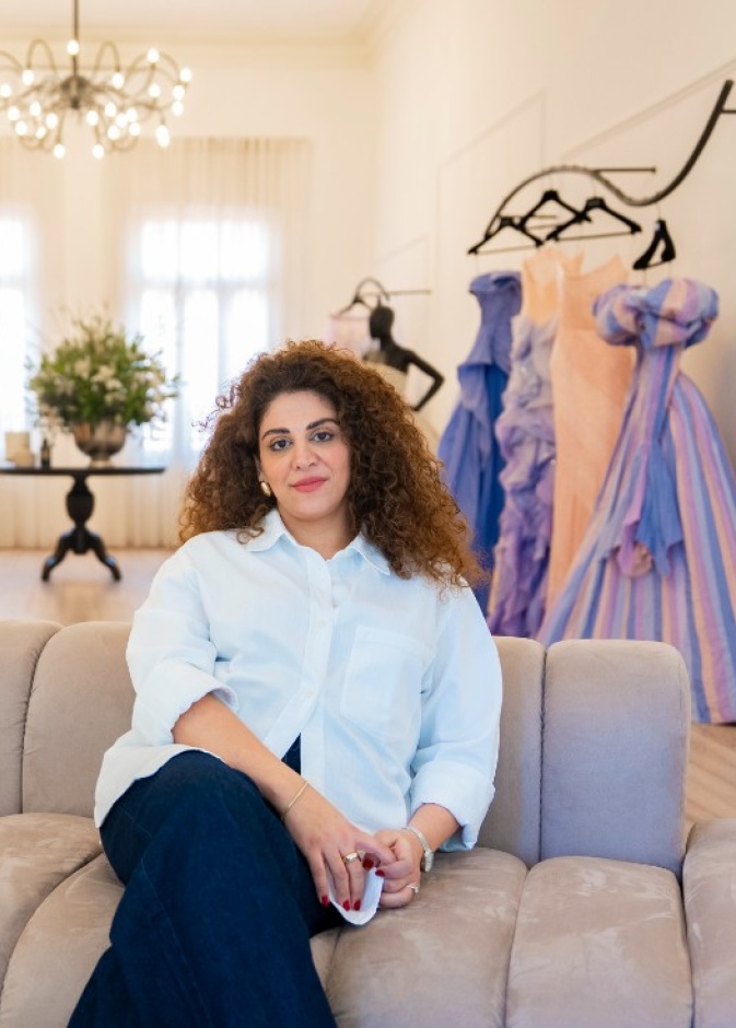 المصممة اللبنانية سارة مراد