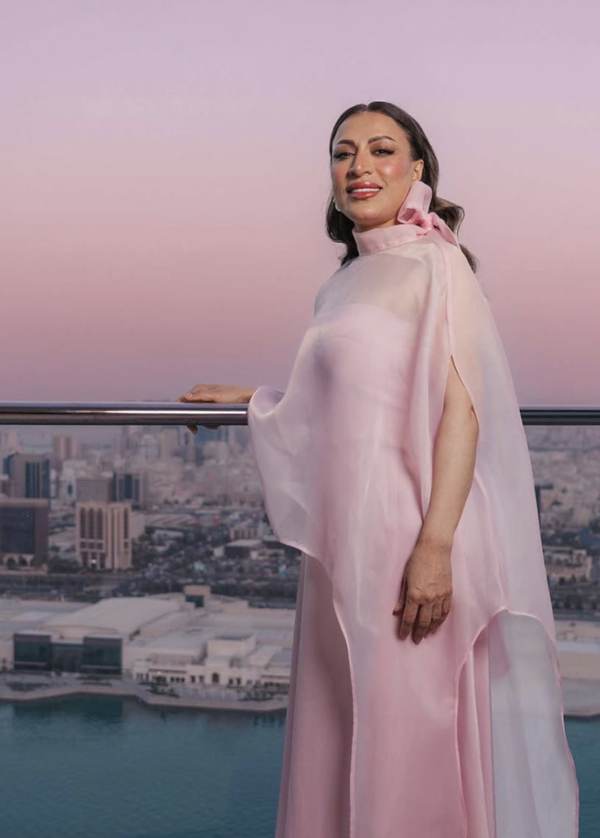 المصممة السعودية نورة الغليسي 