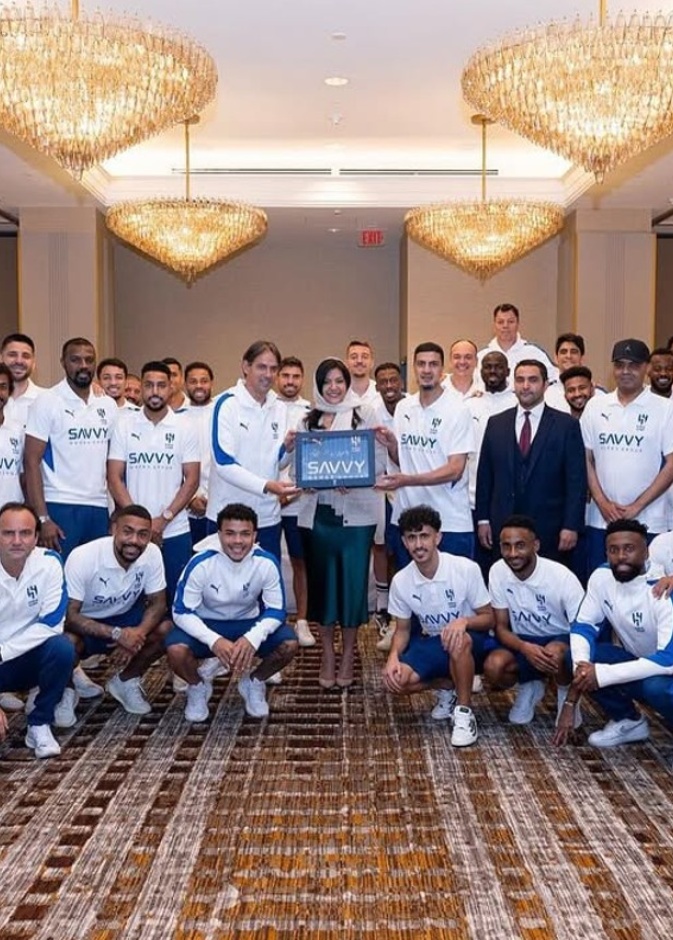الأميرة ريما تحتفي بنجوم الهلال السعودي قبيل انطلاق مشوار الفريق في كأس العالم للأندية  