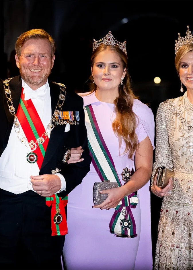 الأميرة أماليا تستأنف واجباتها بعد حادث مؤسف