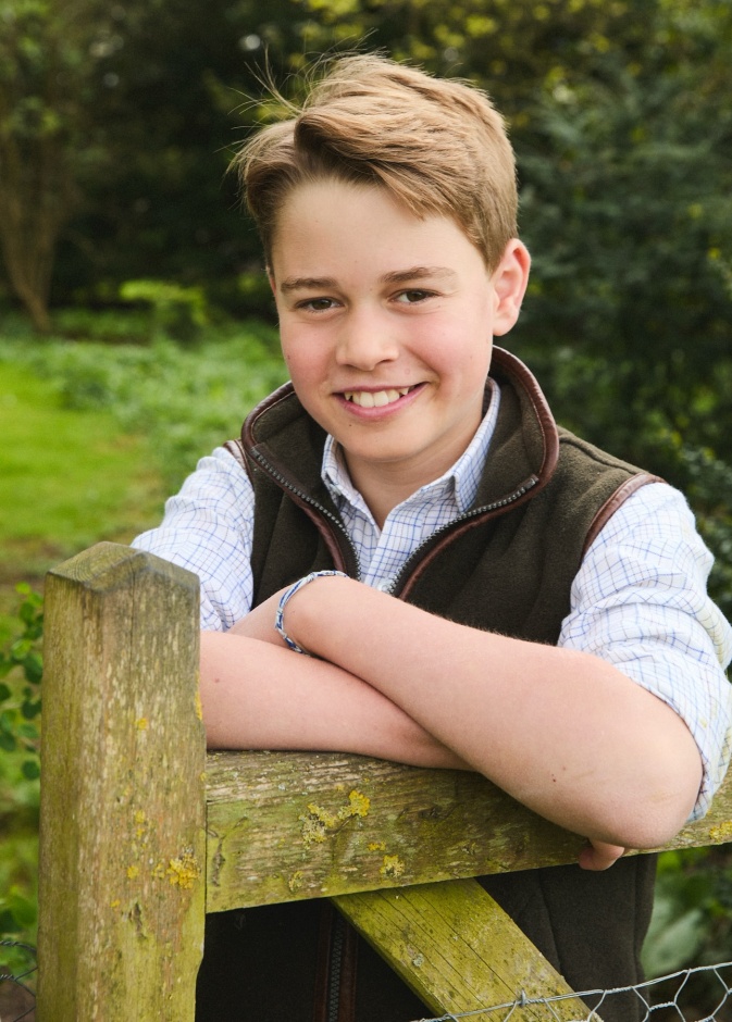 صورة عيد ميلاد الأمير حورج