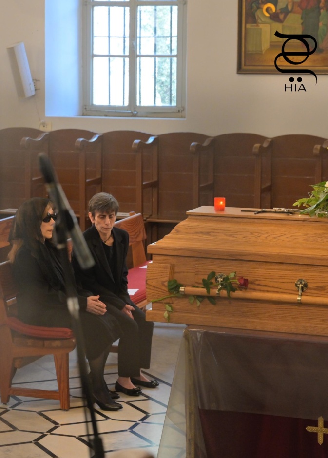 السيدة فيروز تودع ابنها البكر