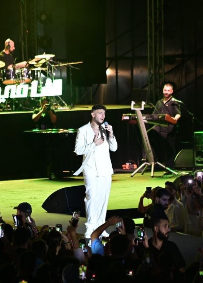 الشامي يشعل "أعياد بيروت" بحفل جماهيري