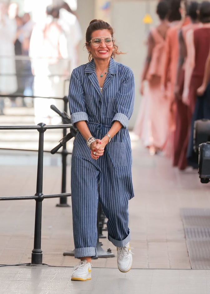 المصممة دانة أبو أحمد على منصة Portugal Fashion