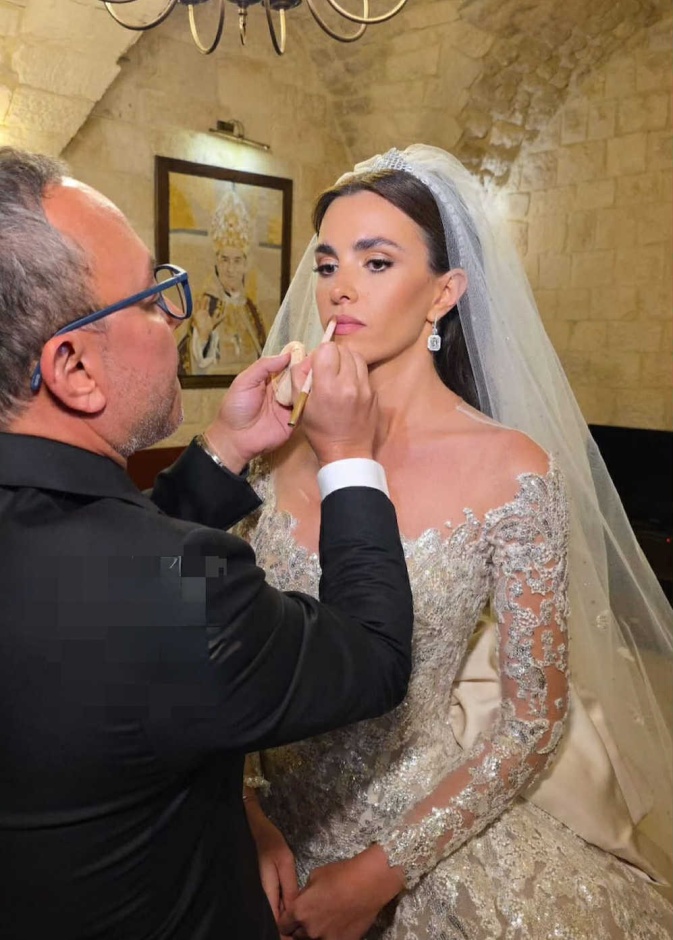 العروس زين قطامي نجمة تلمع يوم زفافها