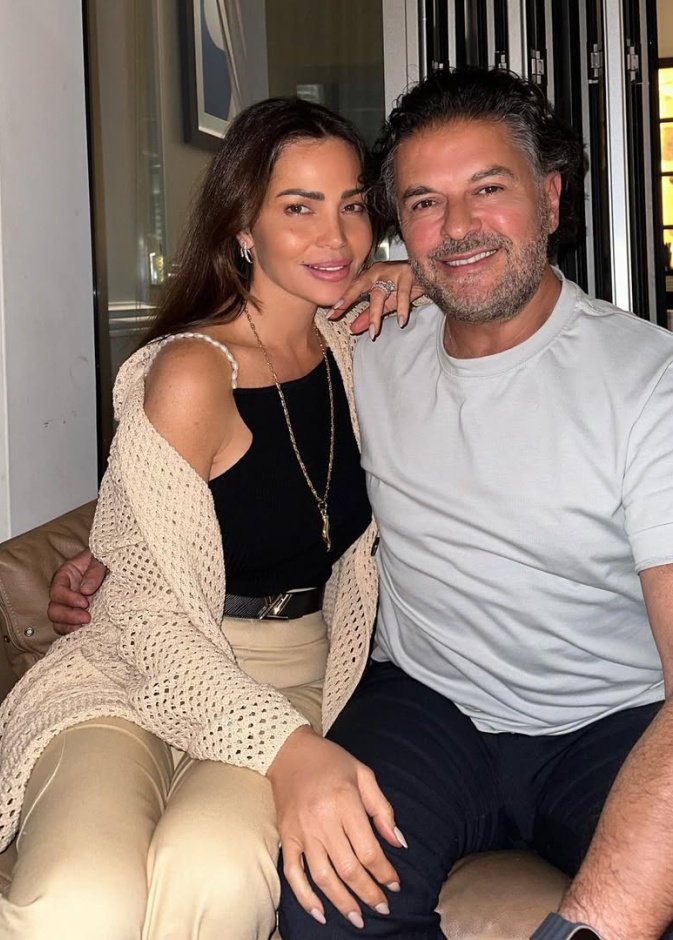 راغب علامة وزوجته