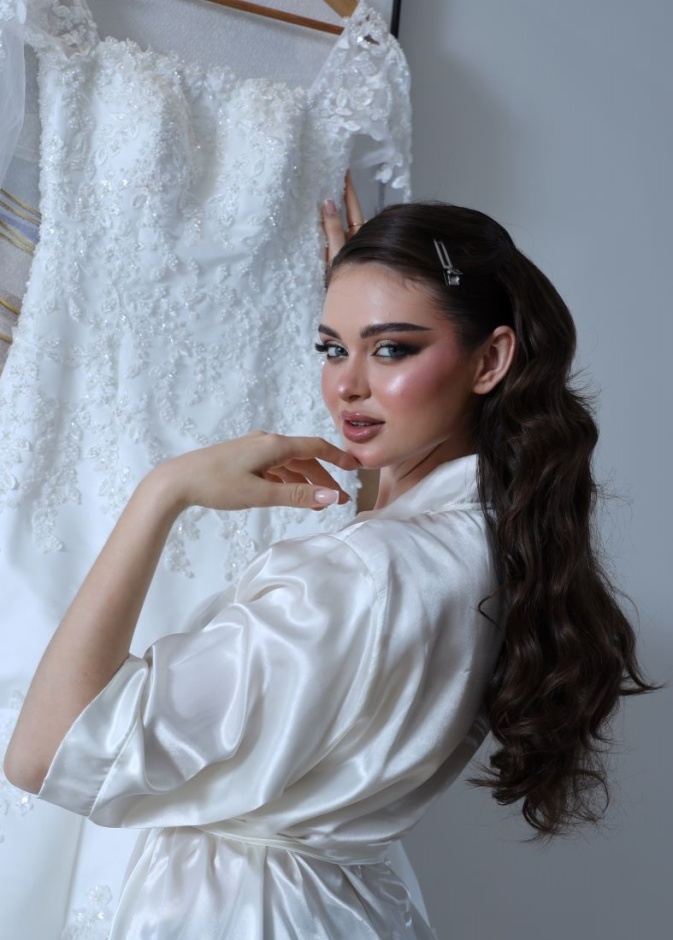 من مكياج العرايس من اخصائية التجميل السعودية شهد عبد الرحمن