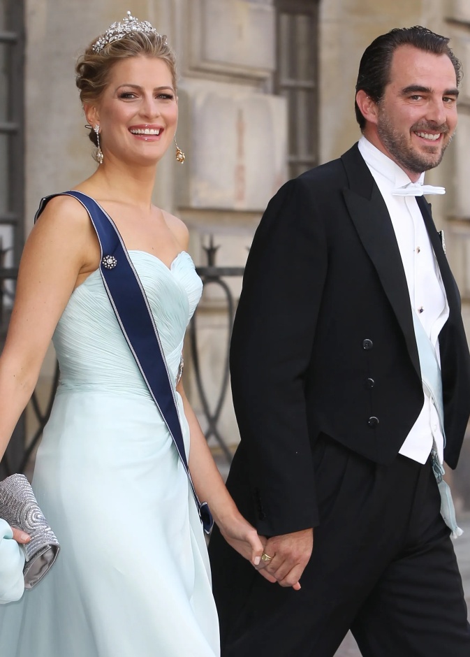 الأمير نيكولاوس، أمير اليونان والدنمارك Prince Nikolaos of Greece and Denmark والأميرة تاتيان