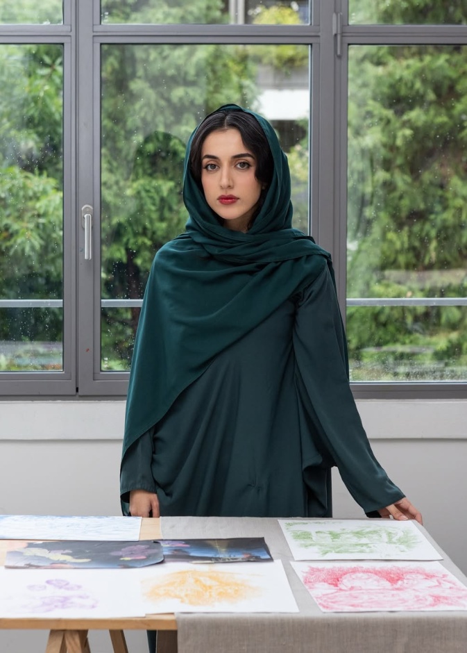 مضاوي القويز الصورة من حساب Casa degli Artisti