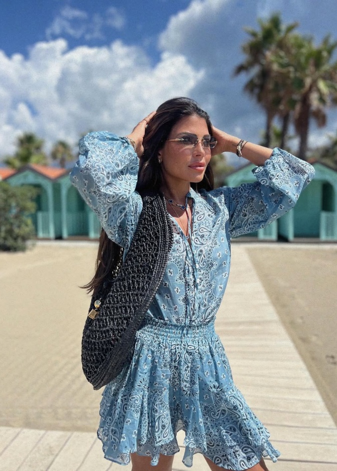 العنود بصيحة Paisley Print