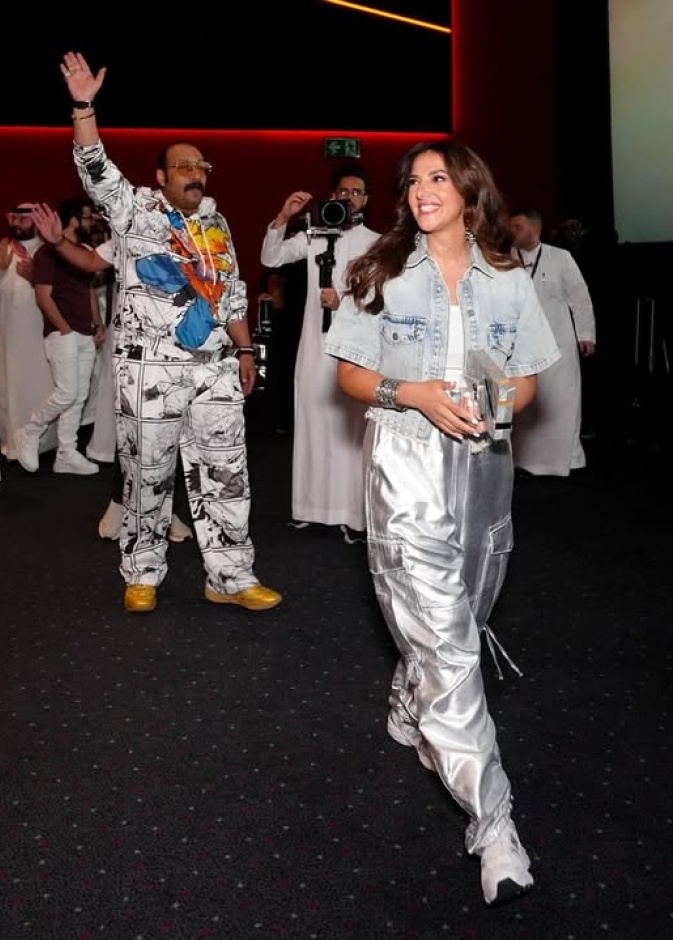 دنيا سمير غانم في الرياض