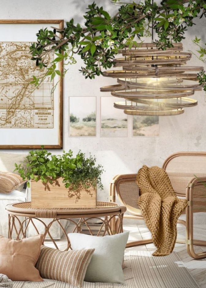 الاستدامة في التصميم الداخلي