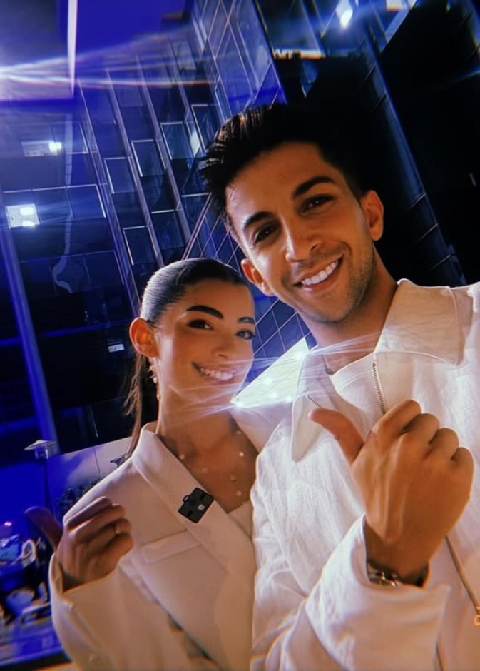 ليلى زاهر وهشام جمال