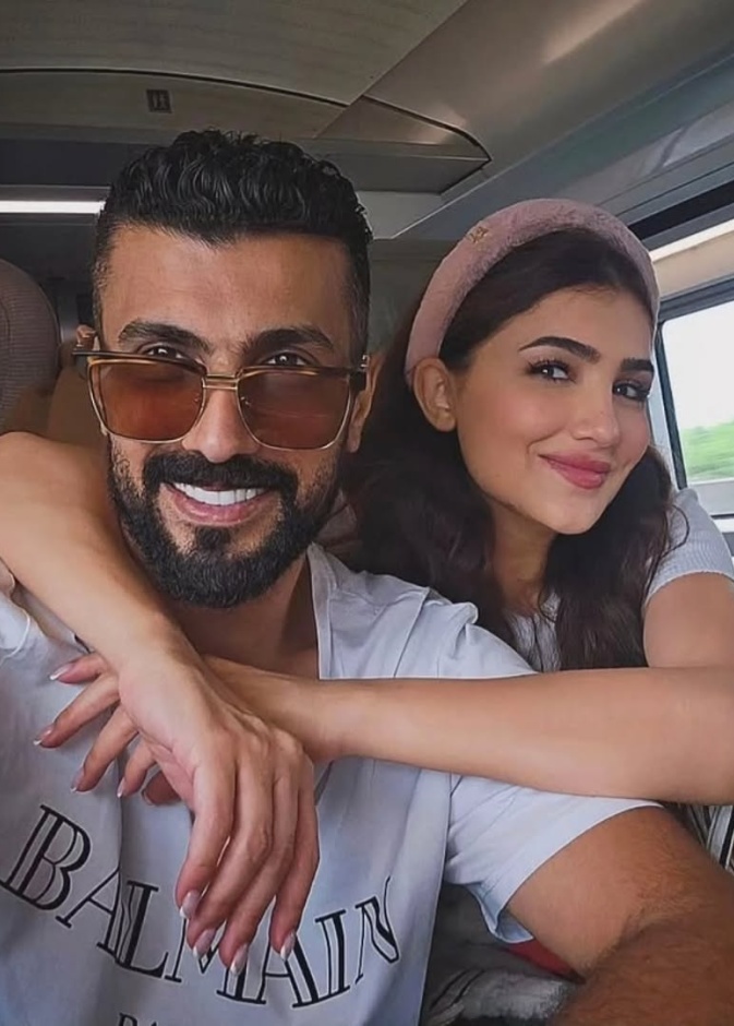 مي عمر ومحمد سامي