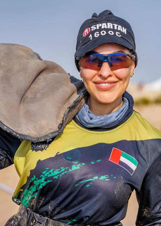 الدكتورة لميس ابوحليقة، طبيبة وخبيرة في الصحة العامة وعداءة ورسامة 