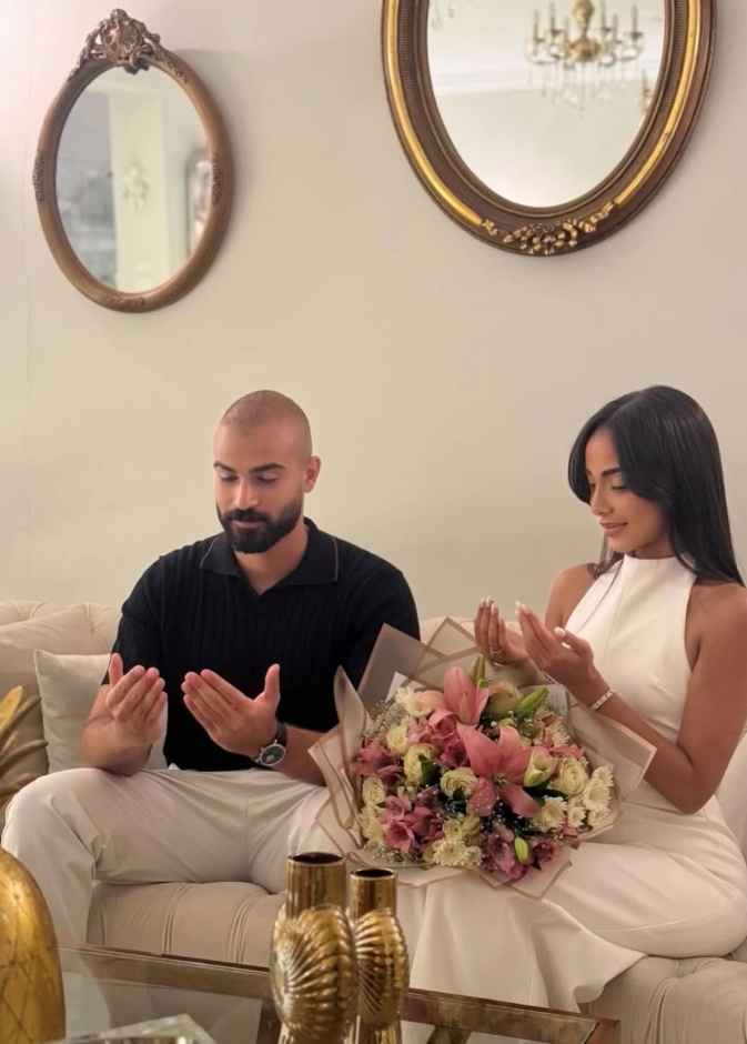 من خلال حفل خطوبة شقيقة هنا الزاهد