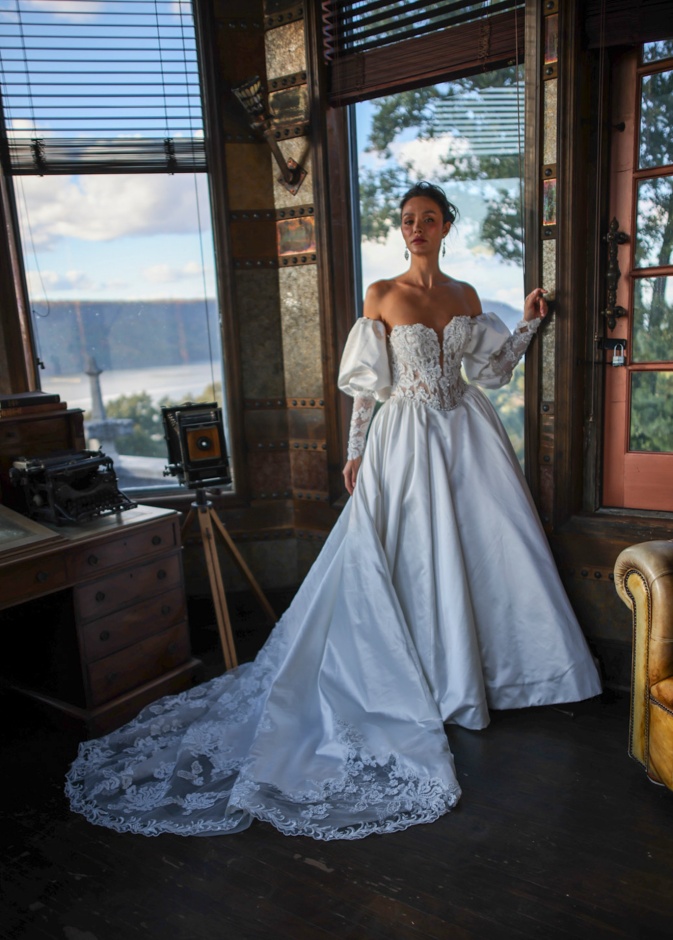 أكمام البوف في عروض دار إيف ميلادي لربيع 2026