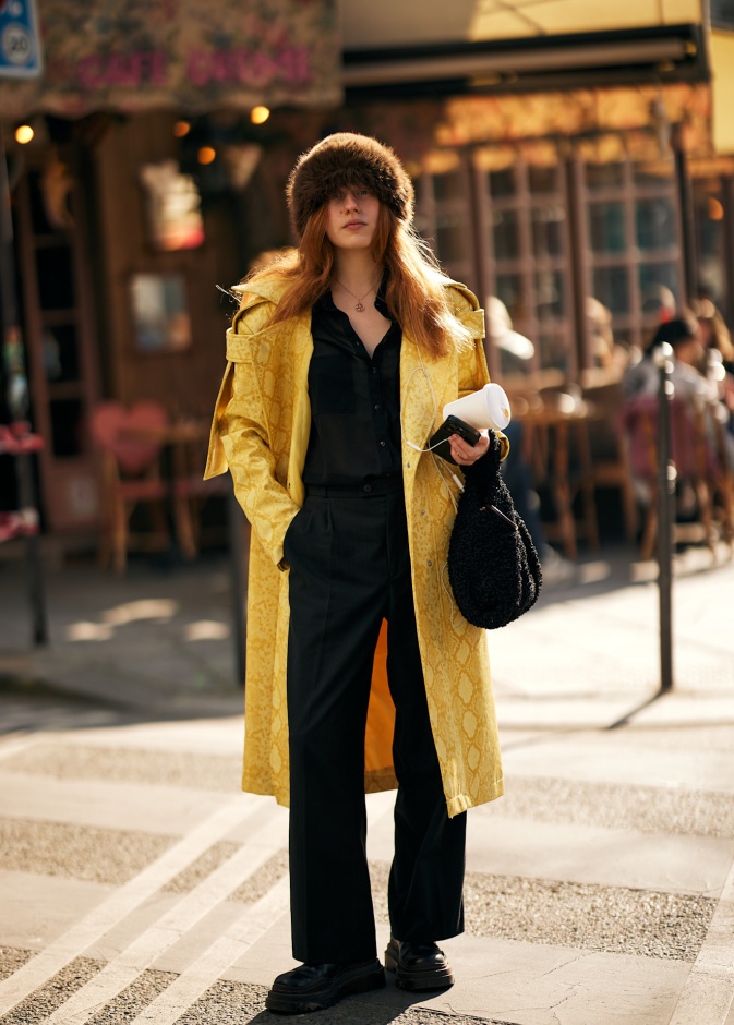 إطلالة شتوية أنيقة