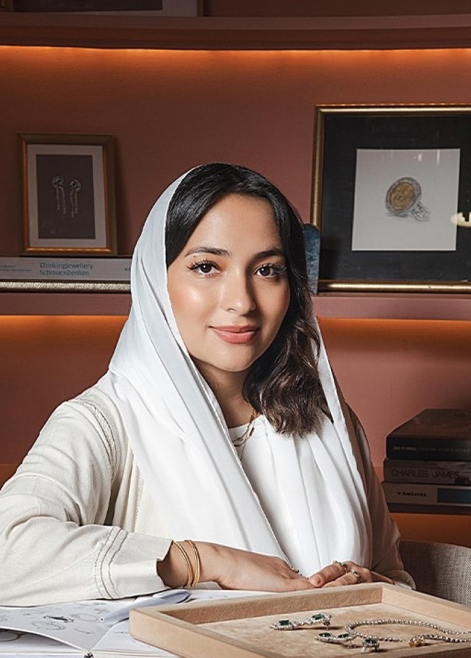 مصممة المجوهرات ليليان إسماعيل صوت المرأة السعودية