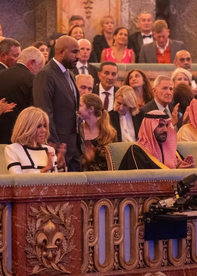 حفل روائع الأوركسترا السعودية في قصر فرساي العريق
