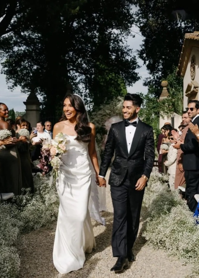 حفل زفاف مينا مسعود وإميلي شاه الرسمي