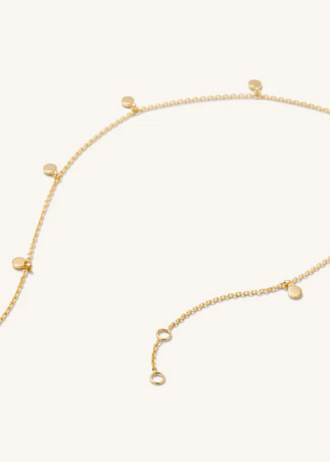 خلخال Dot Chain Anklet من Mejuri