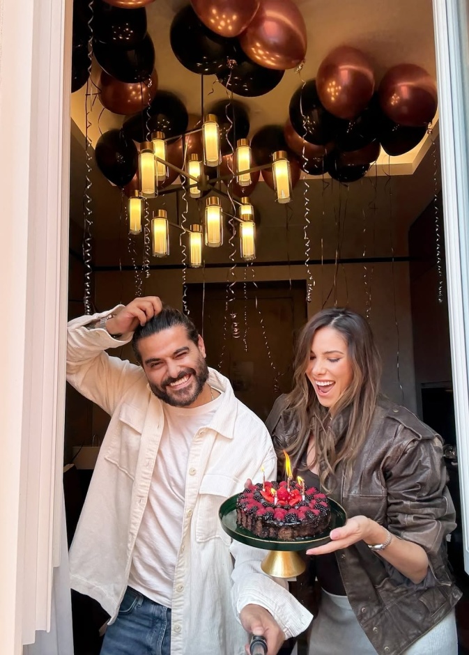 دانييلا رحمة تحتفل بعيد ميلاد ناصيف زيتون 