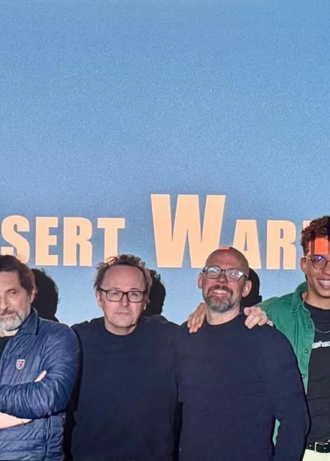 صناع الفيلم السعودي العالمي "Desert Warrior"