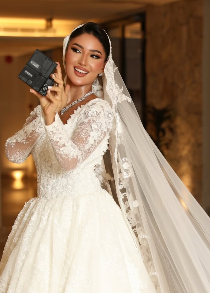 مكياج عروس من الميك اب ارتست ابتسام الحربي