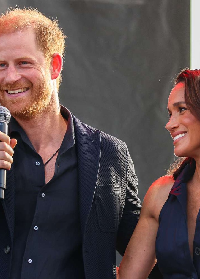 ميغان وهاري في أول ظهور أنيق بعد رحلة لندن وكييف