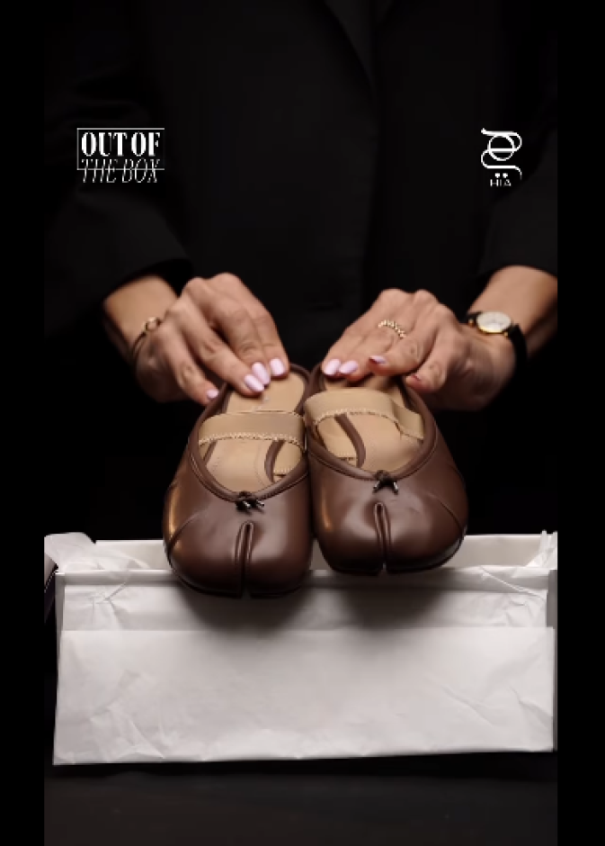  حذاء Tabi Elastic Band Mule من Maison Margiela 